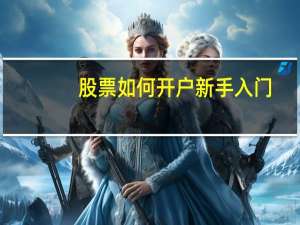 股票如何开户新手入门（股票如何开户）