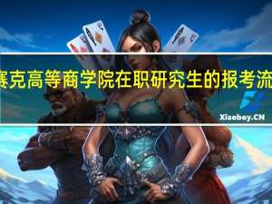 英赛克高等商学院在职研究生的报考流程是什么