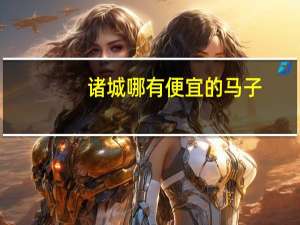 诸城哪有便宜的马子（诸城大学城的马子怎样约出来呀）