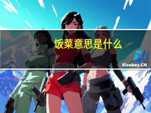 饭菜意思是什么