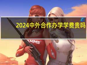 2024中外合作办学学费贵吗