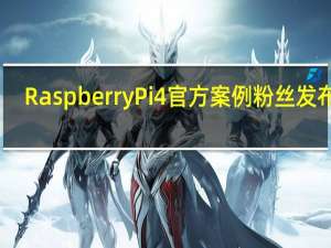 RaspberryPi4官方案例粉丝发布会