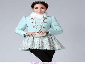 羽绒服很不一样