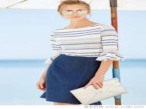 数着各种衣服上的条纹