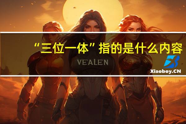 “三位一体”指的是什么内容