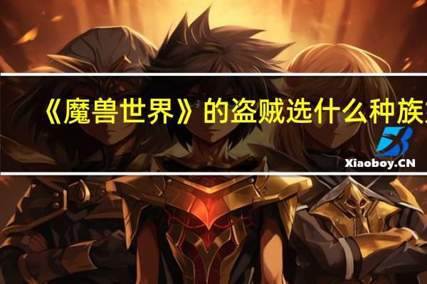 《魔兽世界》的盗贼选什么种族好