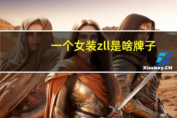 一个女装zll是啥牌子