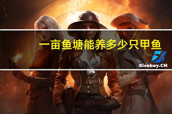 一亩鱼塘能养多少只甲鱼