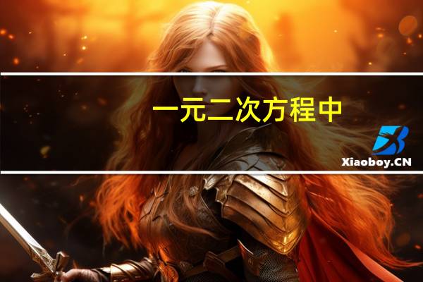 一元二次方程中，根与系数的关系是什么