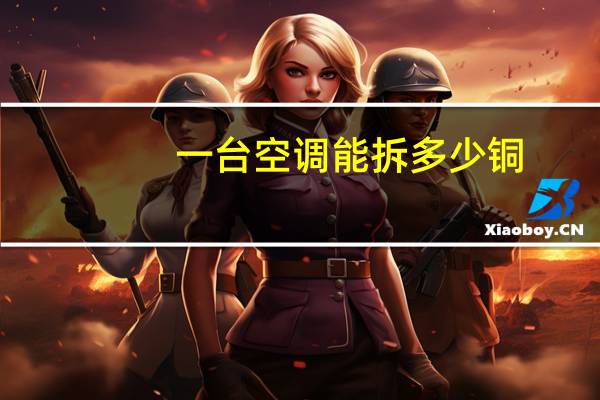 一台空调能拆多少铜