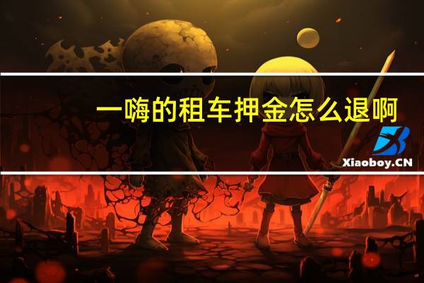 一嗨的租车押金怎么退啊