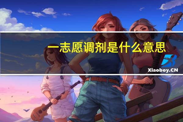 一志愿调剂是什么意思