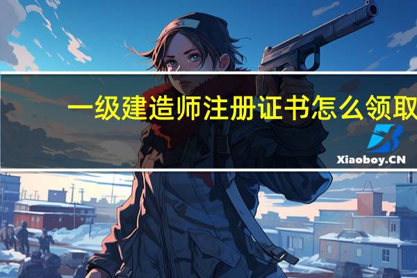 一级建造师注册证书怎么领取