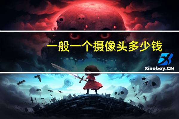 一般一个摄像头多少钱