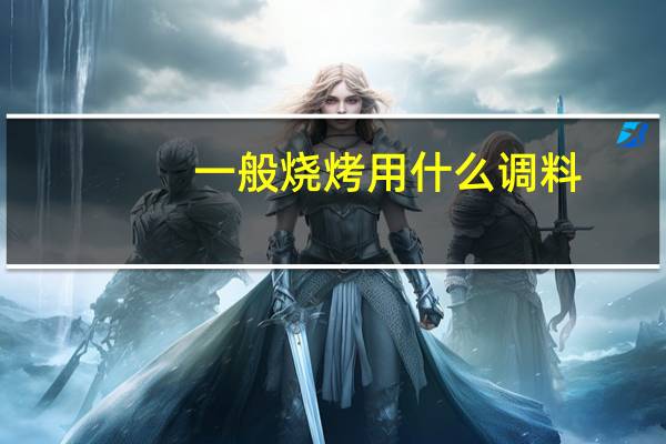 一般烧烤用什么调料