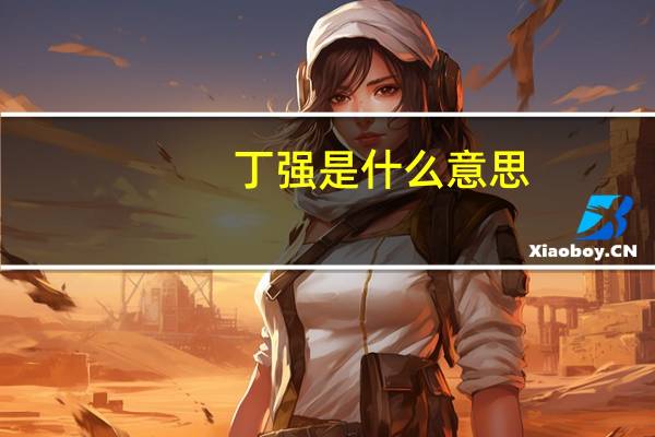 丁强是什么意思