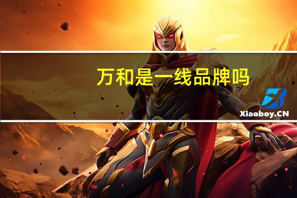 万和是一线品牌吗