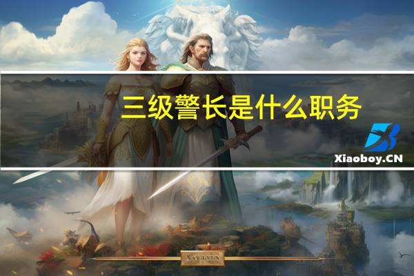 三级警长是什么职务