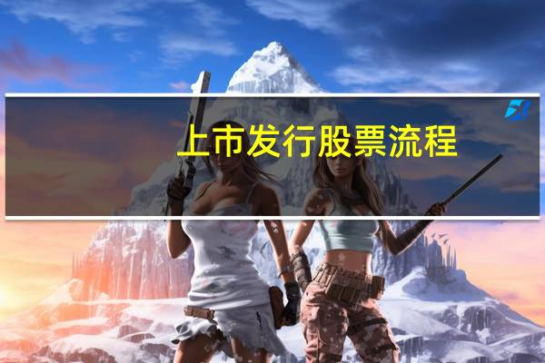 上市发行股票流程