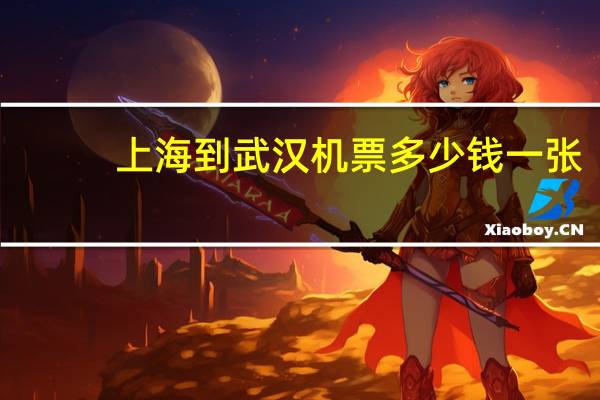 上海到武汉机票多少钱一张