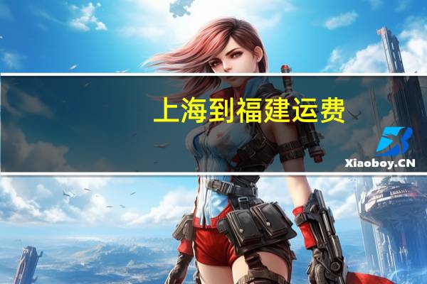 上海到福建运费