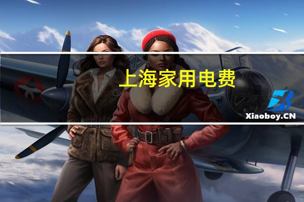 上海家用电费
