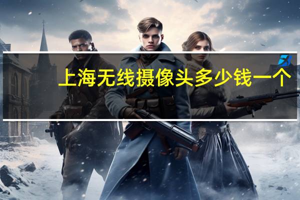 上海无线摄像头多少钱一个