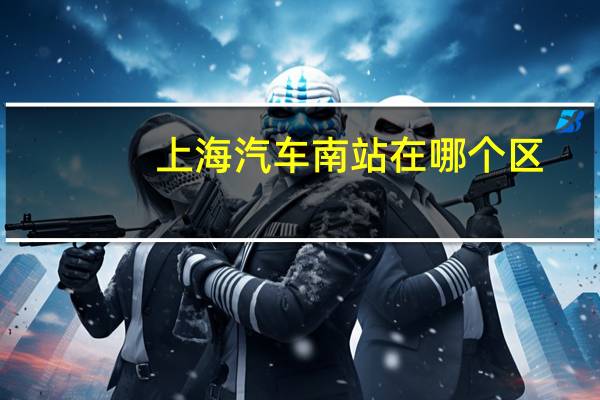 上海汽车南站在哪个区