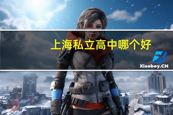 上海私立高中哪个好