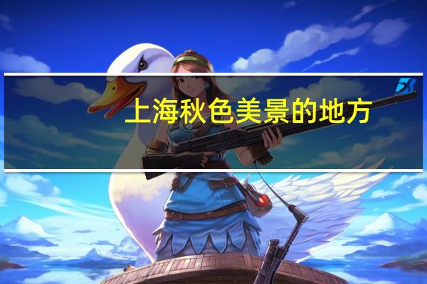 上海秋色美景的地方