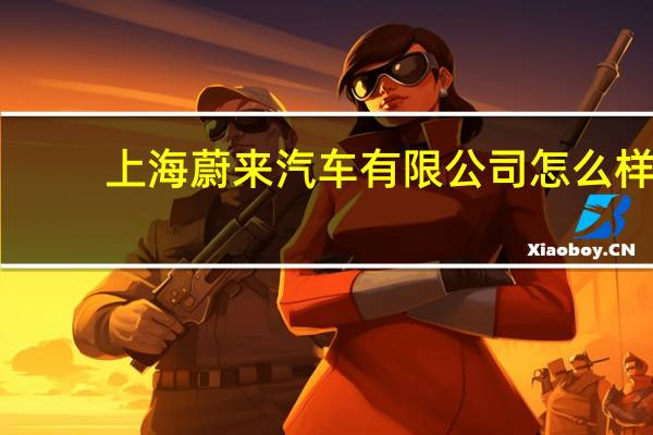 上海蔚来汽车有限公司怎么样