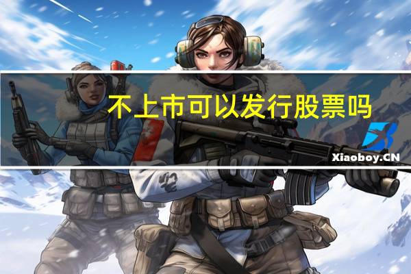 不上市可以发行股票吗