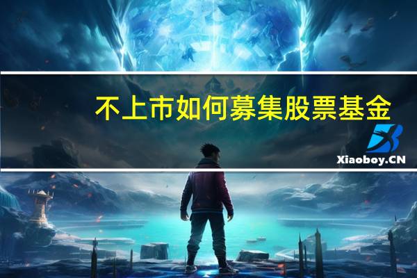 不上市如何募集股票基金