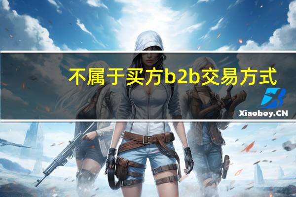 不属于买方b2b交易方式