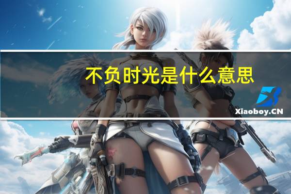 不负时光是什么意思
