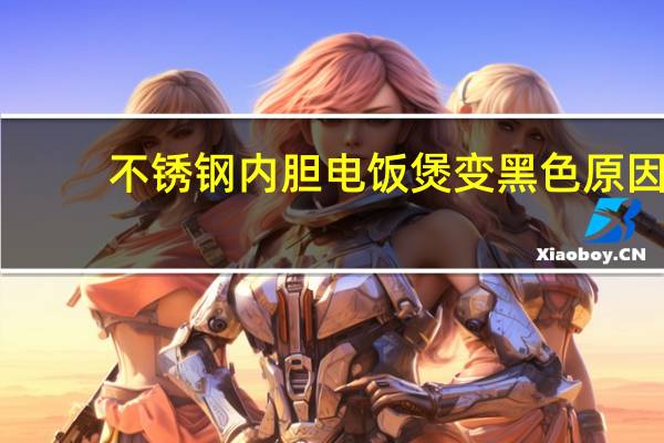 不锈钢内胆电饭煲变黑色原因