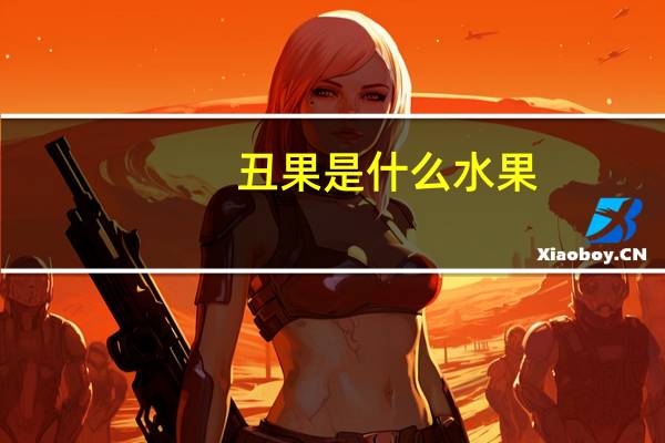 丑果是什么水果