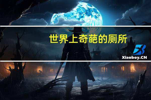 世界上奇葩的厕所