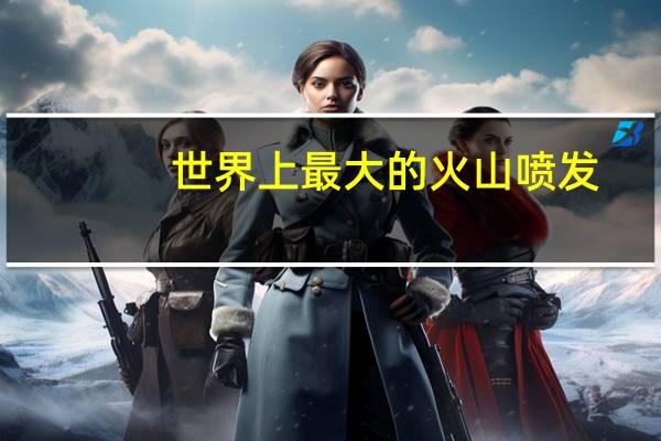 世界上最大的火山喷发