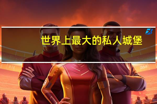 世界上最大的私人城堡
