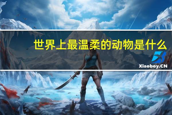 世界上最温柔的动物是什么