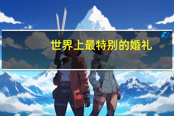 世界上最特别的婚礼