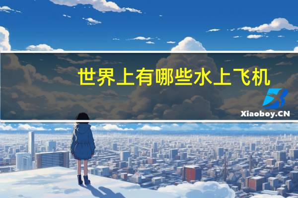 世界上有哪些水上飞机