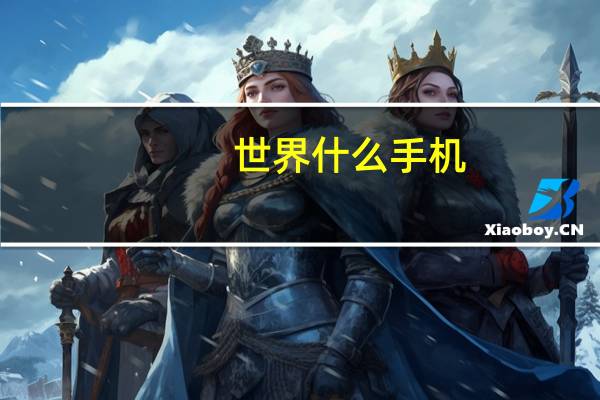 世界什么手机