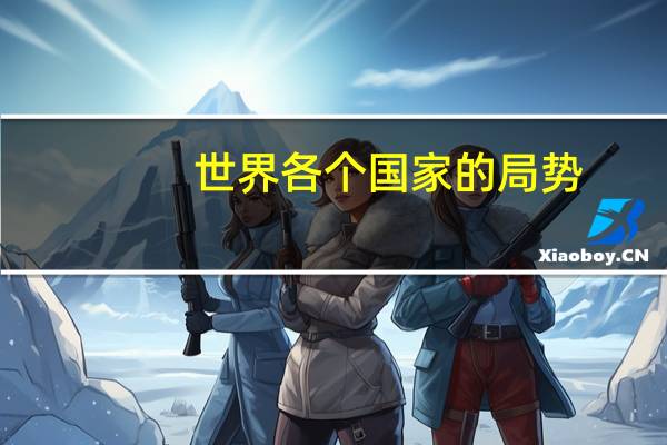 世界各个国家的局势