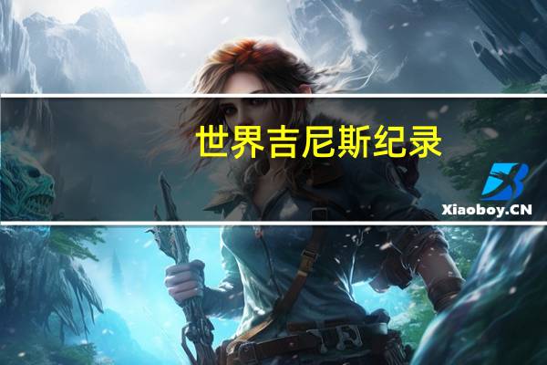 世界吉尼斯纪录