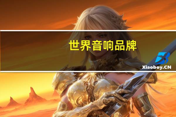 世界音响品牌