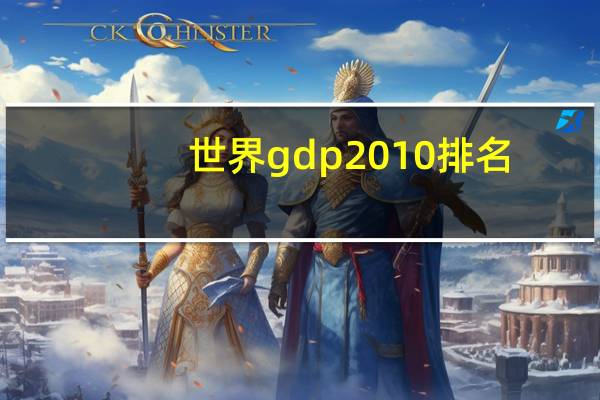 世界gdp2010排名