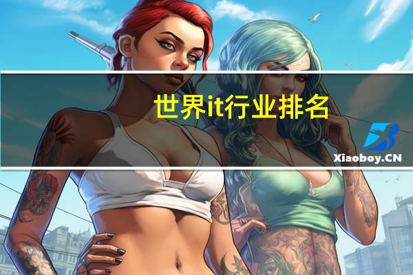 世界it行业排名