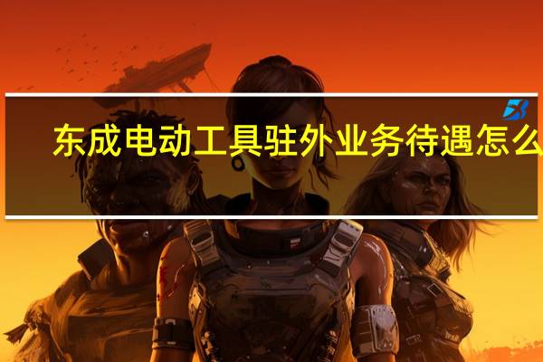 东成电动工具驻外业务待遇怎么样